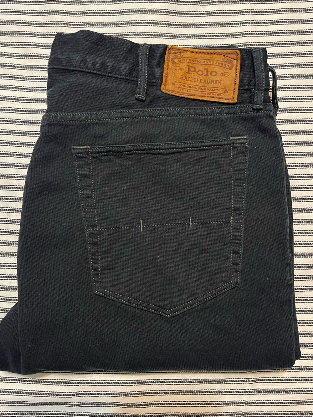 Polo by Ralph Lauren Men’s 36X30 Slim Straight Navy Jeans